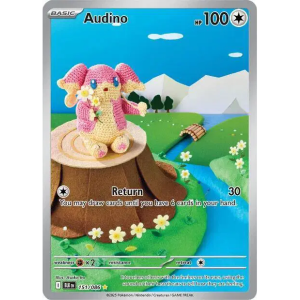 Scarlet & Violet - Black Bolt 151/086 - Audino [Illustration Rare]