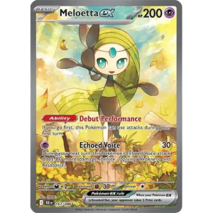 Scarlet & Violet - Black Bolt 167/086 - Meloetta ex  [Special Illustration Rare]