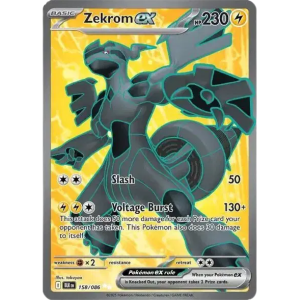 Scarlet & Violet - Black Bolt 158/086 - Zekrom ex [Ultra Rare]