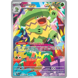 Mega Evolution - Phantasmal Flames 095/094- Ludicolo [Illustration Rare]