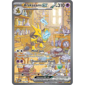 Scarlet & Violet 151 201/165 - Alakazam Ex [Special Illustration Rare]