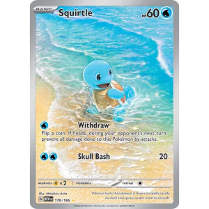 Scarlet & Violet 151 170/165 - Squirtle [Illustration Rare]