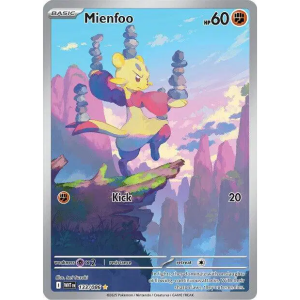 Scarlet & Violet White Flare 133/086 - Mienfoo [Illustration Rare]