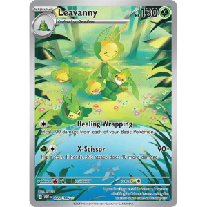 Scarlet & Violet White Flare 089/086 - Leavanny [Illustration Rare]