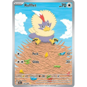 Scarlet & Violet - Black Bolt 154/086 - Rufflet [Illustration Rare]