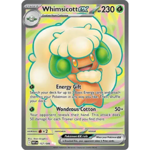 Scarlet & Violet White Flare 157/086 - Whimsicott ex [Ultra Rare]