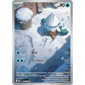Mega Evolution Base 140/132 - Snover [Illustration Rare]