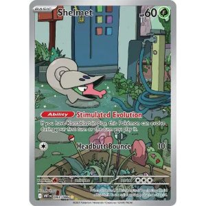 Scarlet & Violet White Flare 093/086 - Shelmet [Illustration Rare]