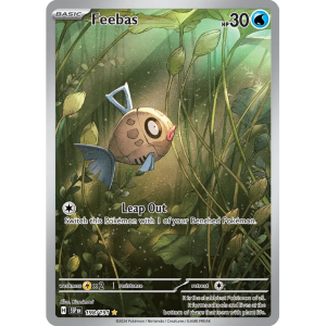 Scarlet & Violet Surging Sparks 198/191 - Feebas [Illustration Rare]