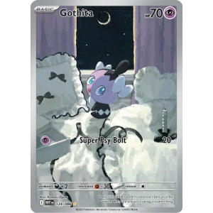 Scarlet & Violet White Flare 124/086 - Gothita [Illustration Rare]