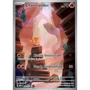 Scarlet & Violet 151 168/165 - Charmander [Illustration Rare]