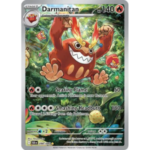 Scarlet & Violet - Black Bolt 098/086 - Darmanitan [Illustration Rare]