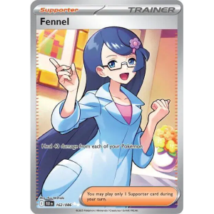 Scarlet & Violet - Black Bolt 162/086 - Fennel [Ultra Rare]