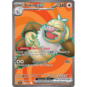 Scarlet & Violet Surging Sparks 227/191 - Slaking ex [Ultra Rare]