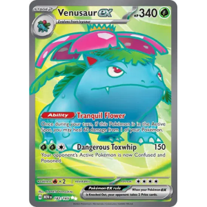 Scarlet & Violet 151 182/165- Venusaur ex [Ultra Rare]