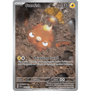 Scarlet & Violet Surging Sparks 202/191 - Stunfisk [Illustration Rare]