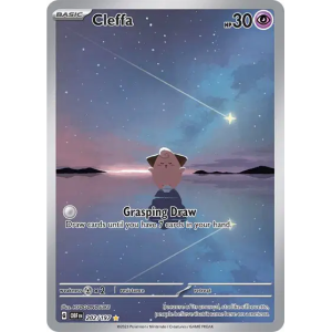 Scarlet & Violet Obsidian Flames 202/197 - Cleffa [Illustration Rare]