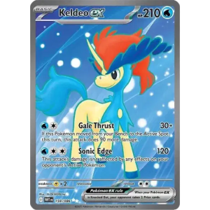 Scarlet & Violet White Flare 159/086 - Keldeo ex [Ultra Rare]