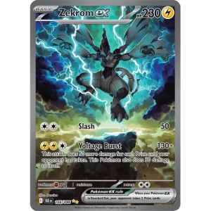 Scarlet & Violet - Black Bolt 166/086 - Zekrom ex  [Special Illustration Rare]