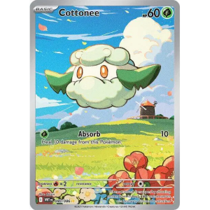 Scarlet & Violet White Flare 090/086 - Cottonee [Illustration Rare]
