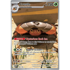 Scarlet & Violet - Destined Rivals 186/182 - Crustle [Illustration Rare]