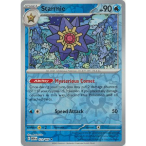 Starmie - Reverse Holo Rare 121/165 [Scarlet & Violet 151]