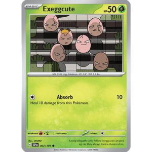 Exeggcute - Common 002/191 [Scarlet & Violet Surging Sparks]