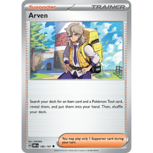 Scarlet & Violet Obsidian Flames 186/197 - Arven [Uncommon]