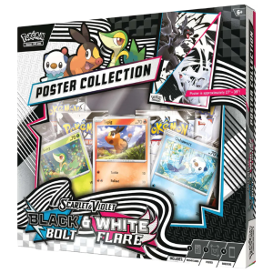 Pokemon TCG - Scarlet & Violet - Black Bolt & White Flare - Unova Poster Collection