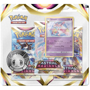 Pokemon Sword & Shield Astral Radiance 3-Pack Blisters
