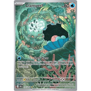 Scarlet & Violet - Destined Rivals 195/182 - Clamperl [Illustration Rare]