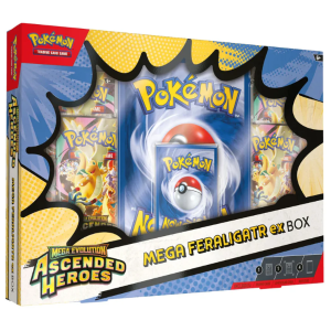 Pokemon TCG - Mega Evolution ME2.5 - Ascended Heroes - Mega Feraligatr Mega Ex Box