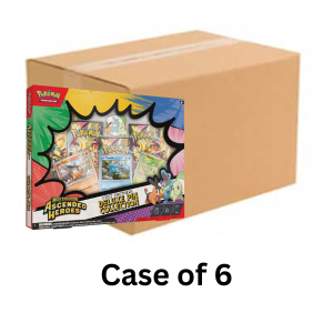 Pokemon TCG - Mega Evolution ME2.5 - Ascended Heroes - Deluxe Pin Collection Case of 6