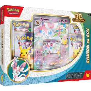 *VTR Rewards Members Only* Pok??mon TCG - 30th Celebration - Sylveon Ex Box [Pre-Order] *Limit 1pc per customer
