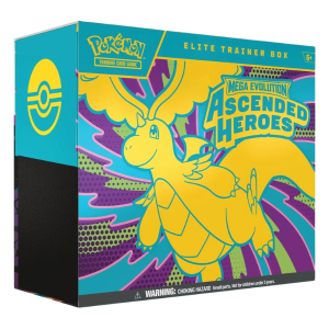 Pokemon TCG - Mega Evolution ME2.5 - Ascended Heroes - Elite Trainer Box