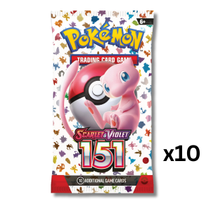 Pokemon TCG Scarlet & Violet 151 Booster Pack Bundle of 10 Packs